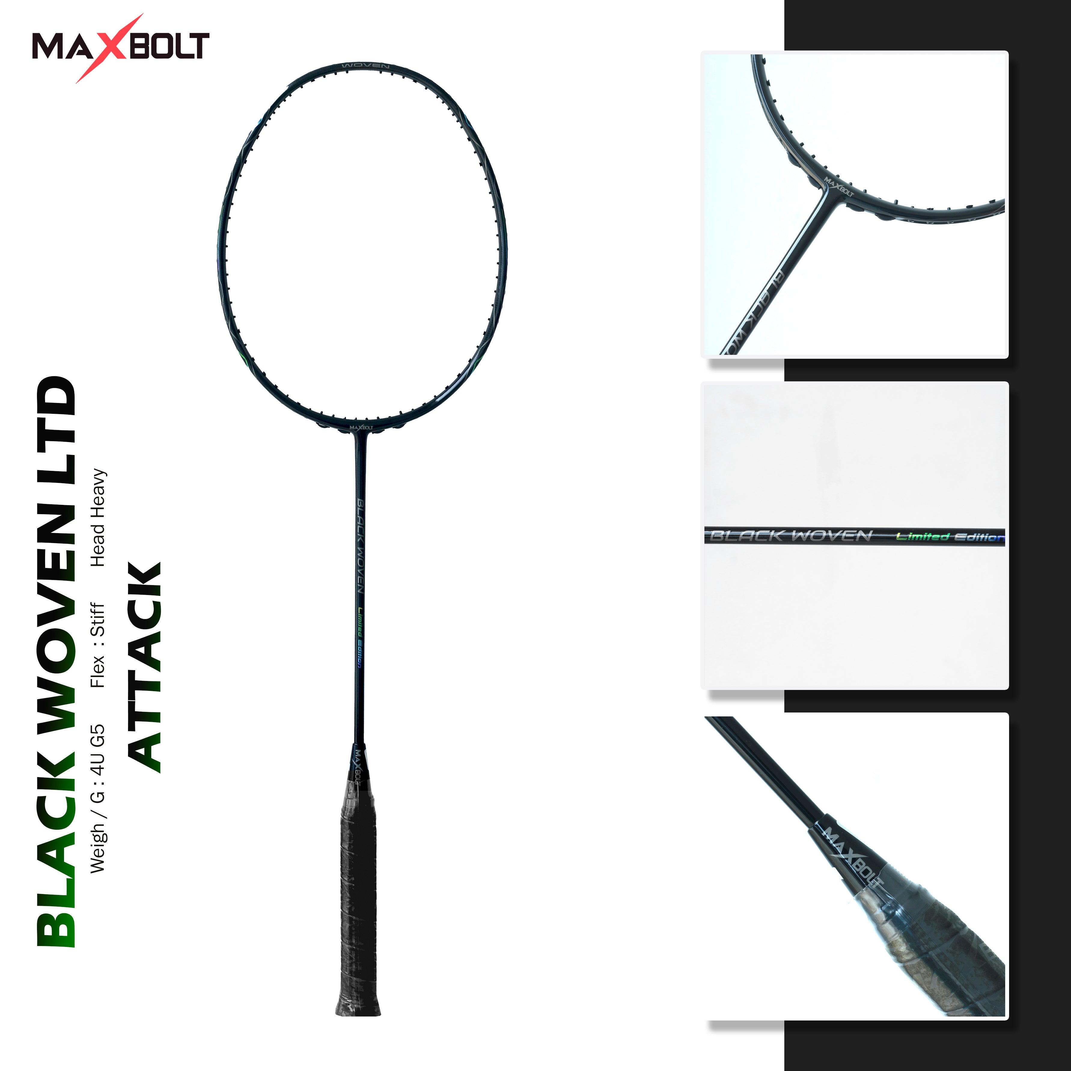 Maxbolt Black woven  Edition view 2
